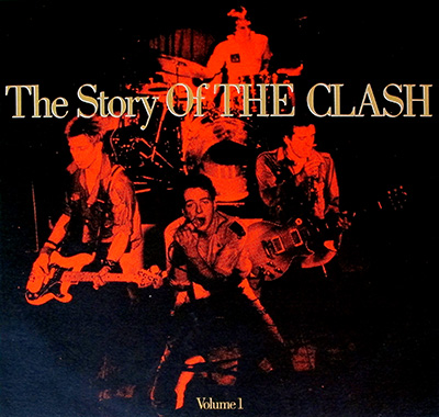 THE CLASH - The Story of the Clash Volume 1  album front cover vinyl record